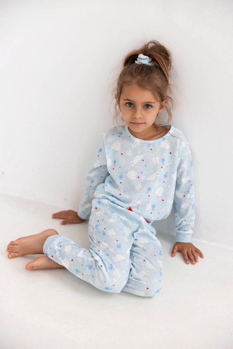 Sensis Blue Dream Kids Pijama pentru fete - albastru