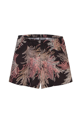 Pantaloni scurți pijama Mila PDI1 Druk mefemi – viscoză, confort