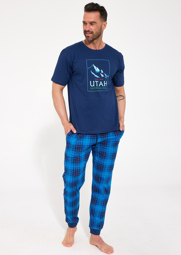 Pijamale bărbați Cornette 462/333 Utah 2 100% bumbac pantaloni lungi