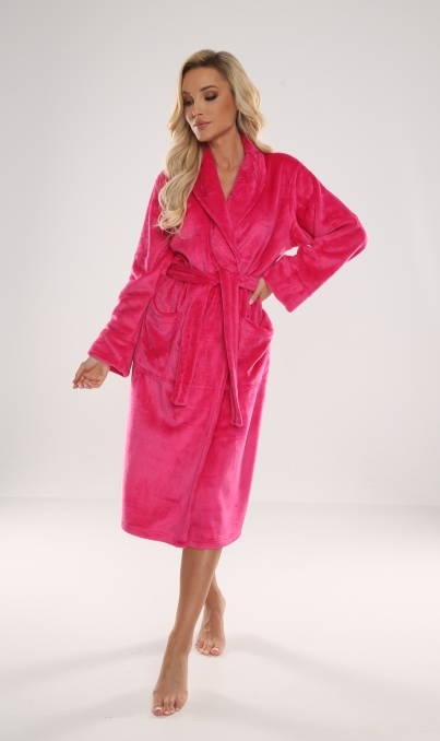 628 Abigail Halat de baie lung Forex pentru femei - zmeură