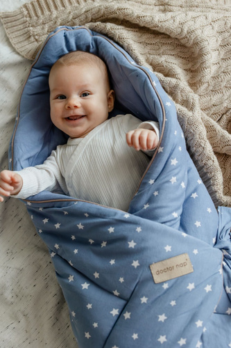 4460 Doctor Nap rożek niemowlęcy bawełniany dwustronny