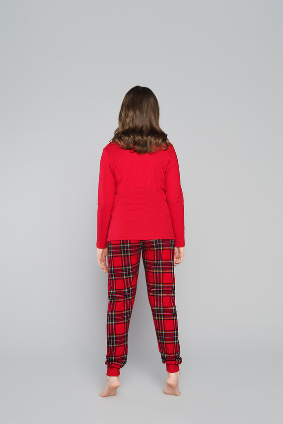 Moș Crăciun Pijama fete Italian Fashion- verde