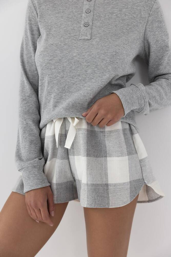 Maggie Sensis pijamale pentru femei - gri melange