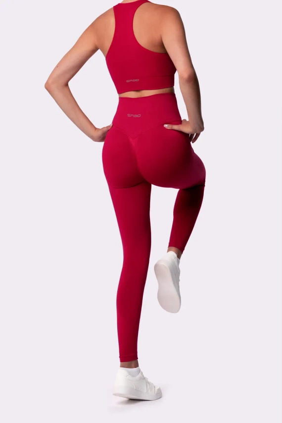 Adaptează leggings damă Spaio viva magenta