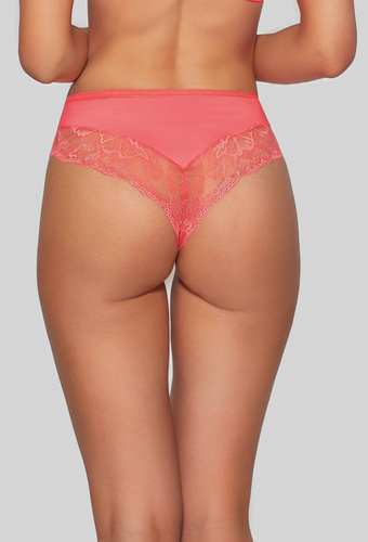1824/B barbados Partea de jos bikini pentru femei AVA coral