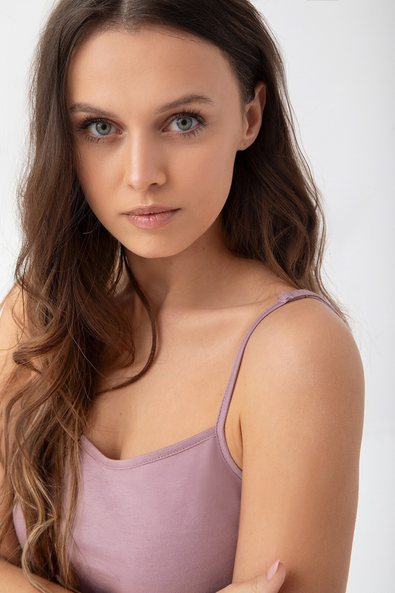 315 pijamale de dama Luna - maro