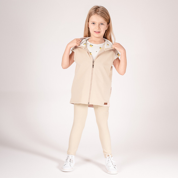 212281 Pantaloni de trening „Tola” Nicol - bej