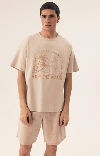 42604 Pijamale pentru bărbați Sand Core Henderson - nud