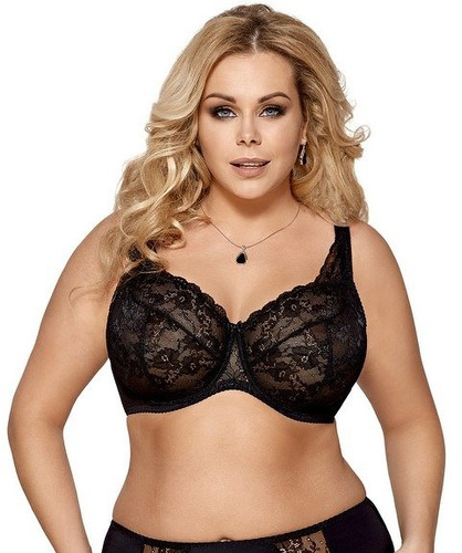 K 447 CAREN sutien moale Gorsenia - negru