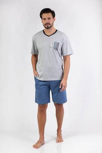 477 Pijamale bărbați Regina - gri