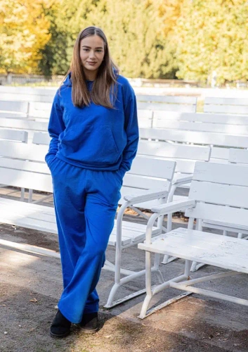 DK-K-B8 Set trening dama Dkaren - albastru