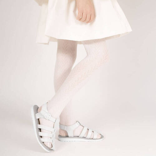 141805 W3 Nicol colanti jacquard - crem