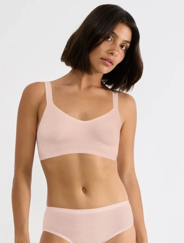 Braletă sloggi ZERO Feel Air fără cusături, ușoară cherry pink