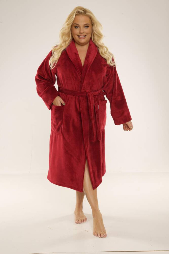 628 Abigail Halat de baie lung Forex pentru femei - maro