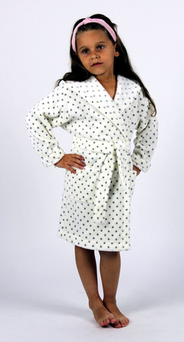 367 Halat de baie pentru copii Melanie Forex - ecru