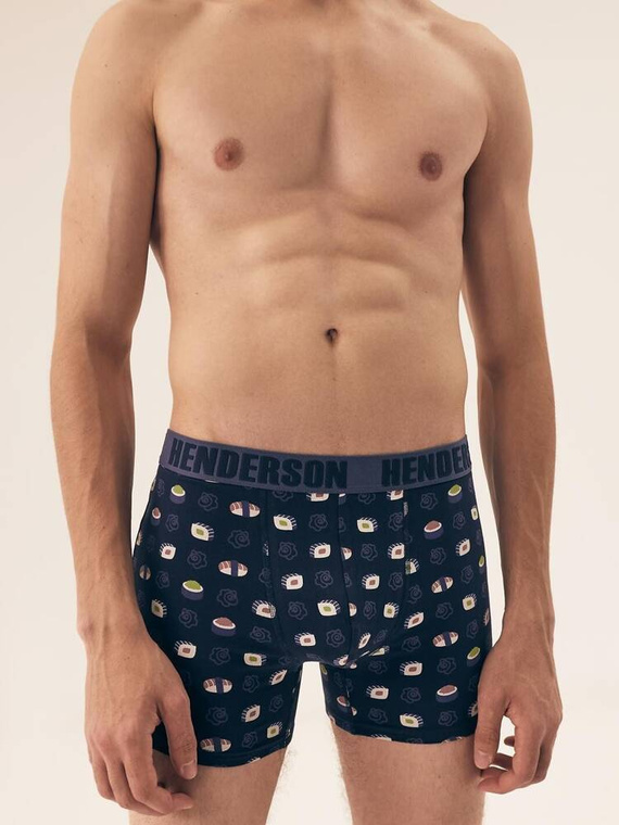 42625 Sushi Boxer pentru bărbați, pachet de 2 Henderson bleumarin