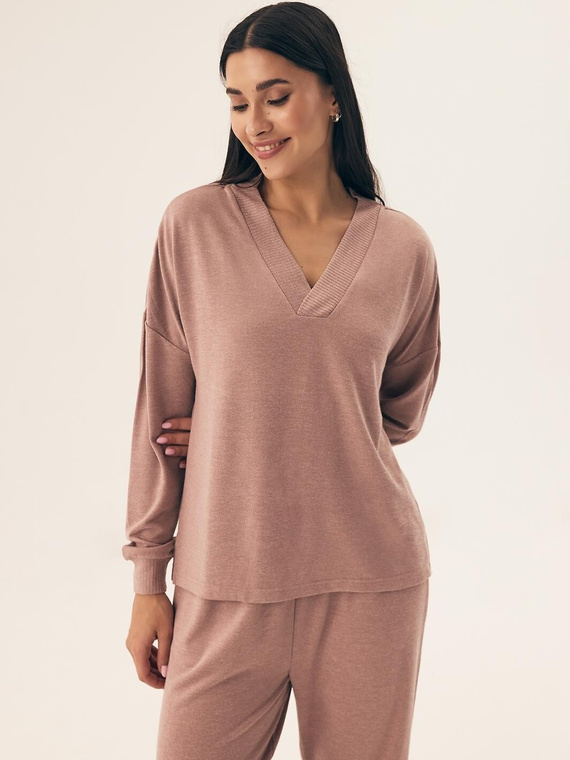 43017 Pijamale de damă Boar Henderson - dusty rose