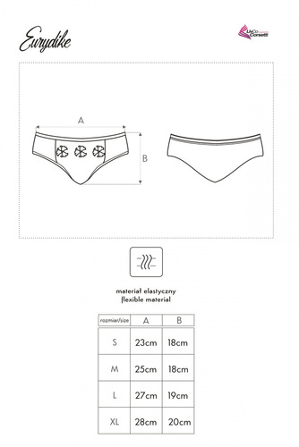 Eurydike Figi damskie LivCo Corsetti Fashion - czarny