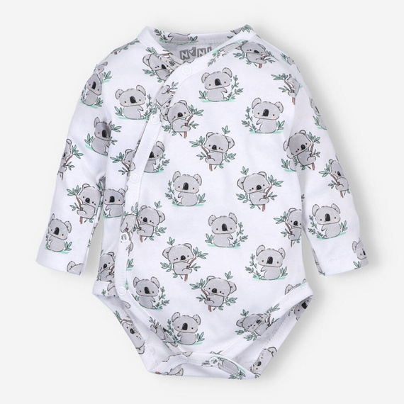Sweets Koala – Set pentru bebeluși din bumbac organic Nini, bej