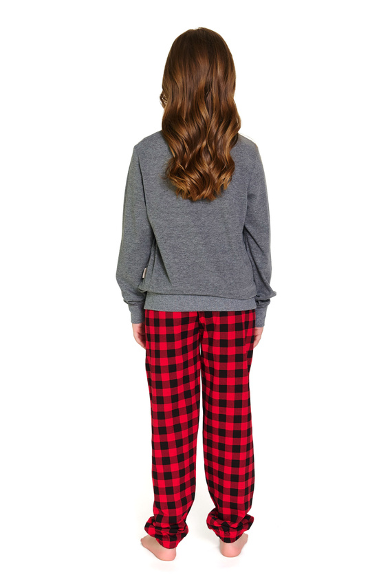 7345 Gri închis Doctor Nap pijamale copii - 100% bumbac