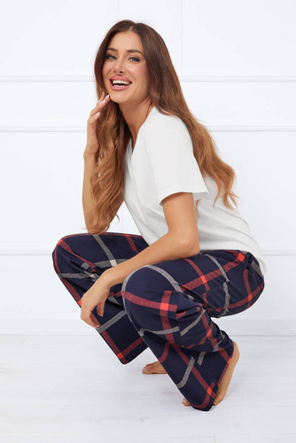 Izera Pantaloni de pijama pentru femei Italian Fashion - print