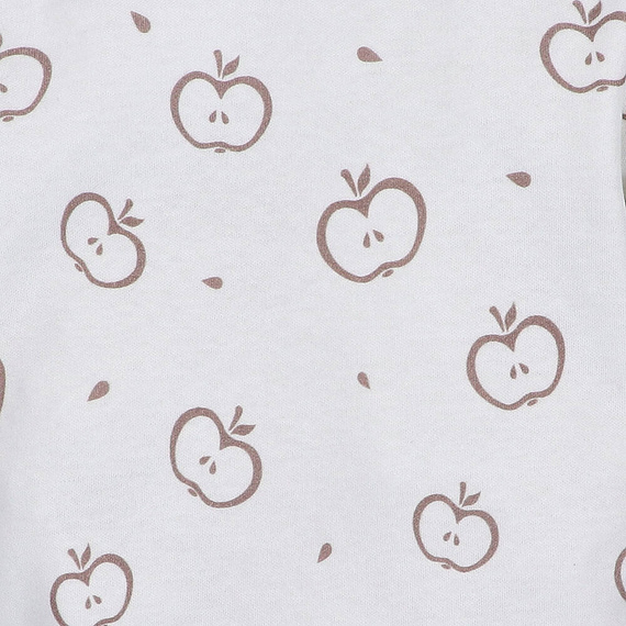 ABN-5294/JAB Happy Apples Body din bumbac organic imprimeu Nini