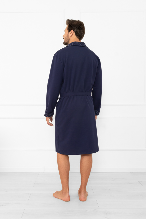 Halat pentru bărbați Gerard - 100% bumbac, croială clasică cu un finisaj elegant Modă italiană 