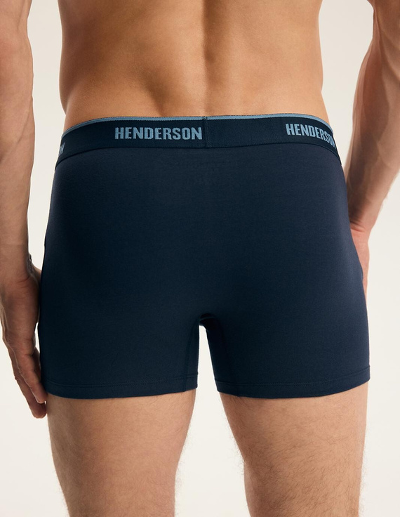 Bokserki bărbați Henderson 44515 Brex2 2-pack bumbac cu talie lată și logo