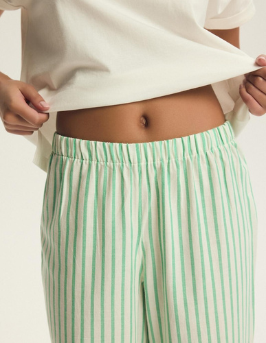 Pijama damă Henderson Darlan 43707 – bumbac, pantaloni lungi, imprimeu colorat