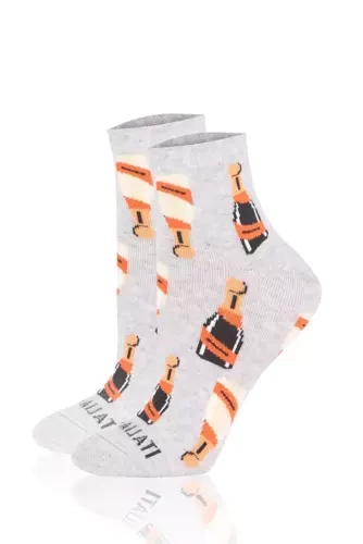 S153Z Prosecco Șosete șosete Italian Fashion - melange deschis