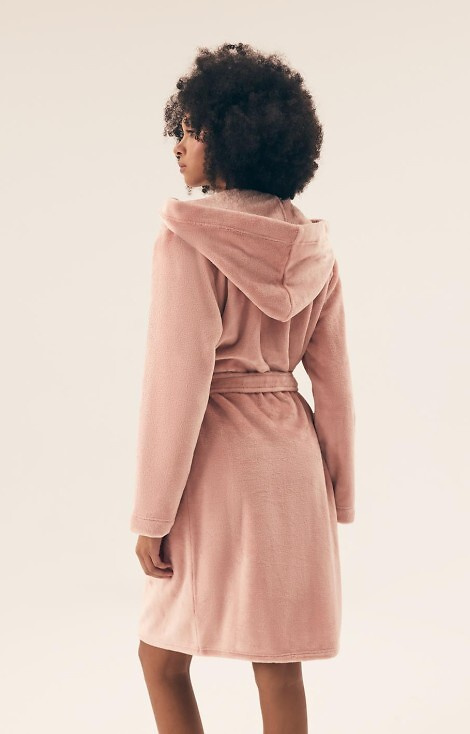 42877 Halat de baie dama Brid Henderson - roz pastel