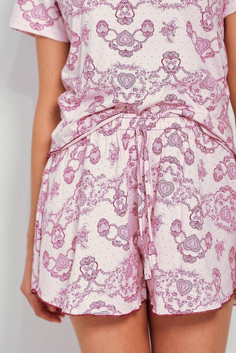 3332 Tara Pijamale dama Taro - roz