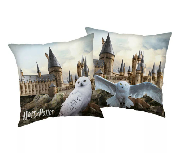 Perna pentru copii Harry Potter "Hedwig 02" Jerry Fabrics | Poliester cu structura din bumbac, umplutura usoara