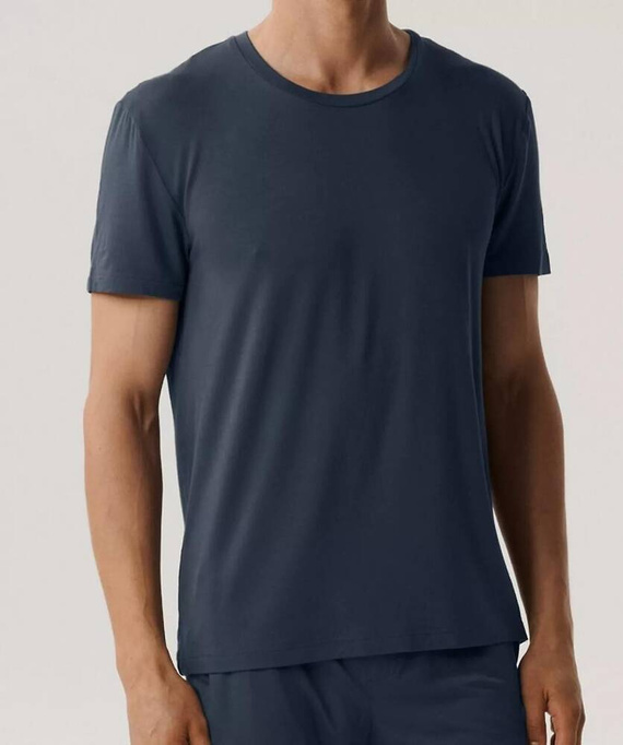 BNMP-005 Pijamale bărbați cu mâneci scurte, Atlantic-bleumarin