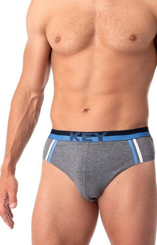 MPP 151 B25 Slip bărbați pachet de 2 Key - negru-gri