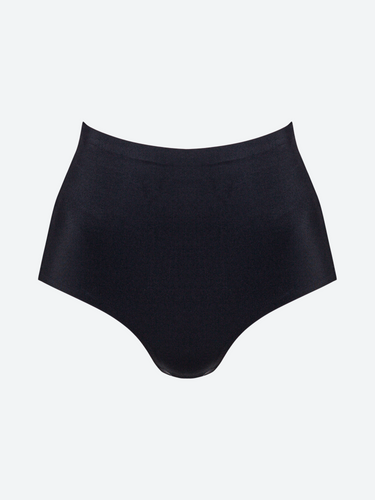 Chiloți Leila - clasici, confortabili, cu finisaj feminin Spiman negru