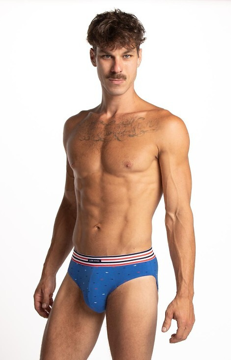 M-1065 Slip bărbătesc Lama pachet 2, bumbac cu elastan, confortabil și durabil