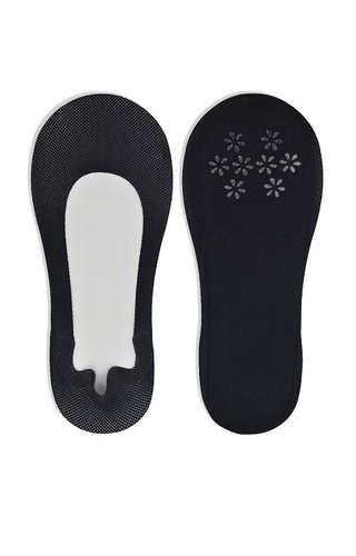 SN041 Laser Silicon ABS Balerini dama Noviti - negru