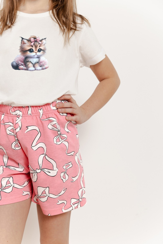 3381, 3382 Nelly Pijamale fete Taro crem