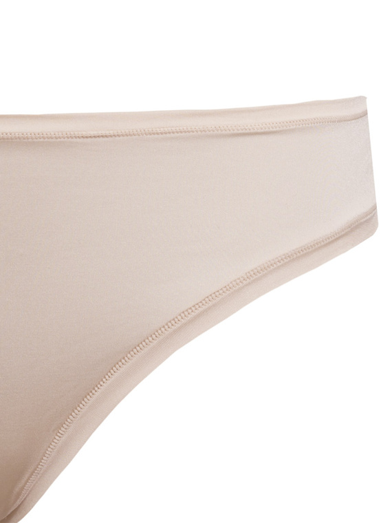 1555 Chiloți Fantastic 1555 - fără cusături, microfibră, croială clasică Sielei bej