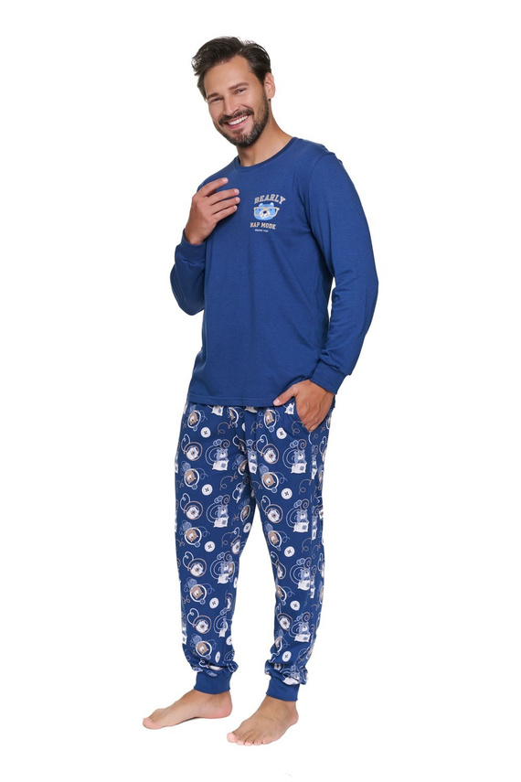 Pijamale bărbați Doctor Nap 7511 Nap Mode 100% bumbac, lungi, homewear