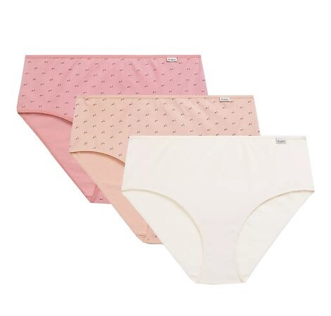 LP-221 Classic Chiloți damă Atlantic - trandafir-ecru-roz închis