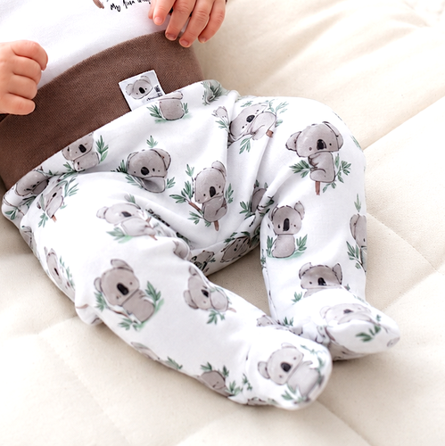 ABN-5210 Pantaloni scurți pentru bebeluși Nini Sweet Koala 100% bumbac organic