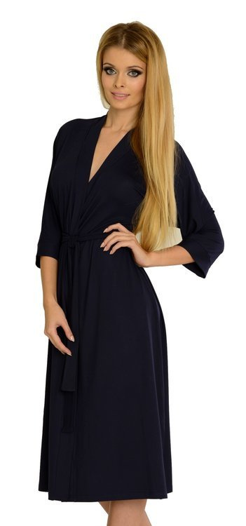 942 Visa Halat lung De Lafense - albastru marin