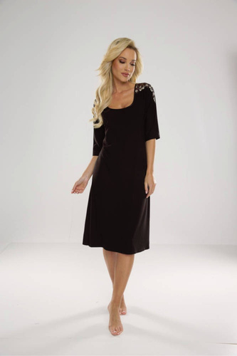 616 Ramona Forex cămașă de noapte - negru