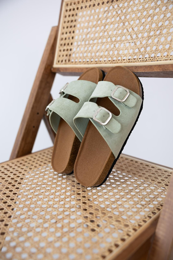 Papuci damă Isola Sensis cu barete reglabile și talpă EVA