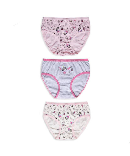 G-245 SD A'3 Chiloți pentru fete Lama, culori mixte