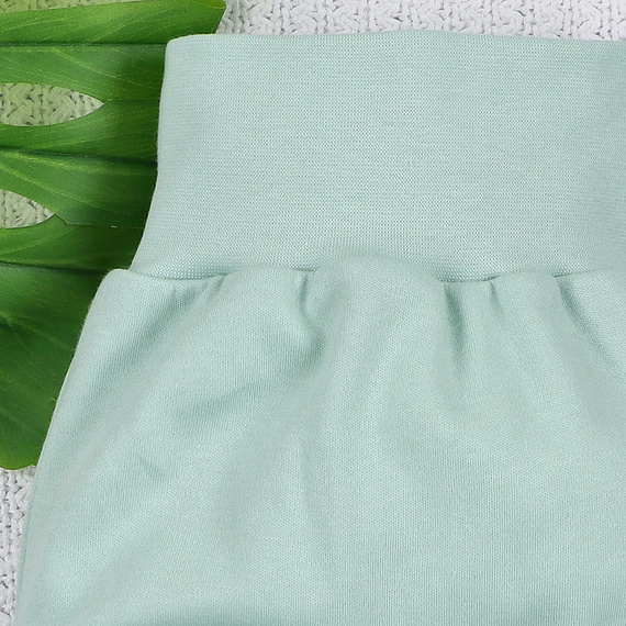 Pijama pentru bebeluși ABN-5573 Dino Explorer Nini Mentă | Bumbac organic, croială confortabilă