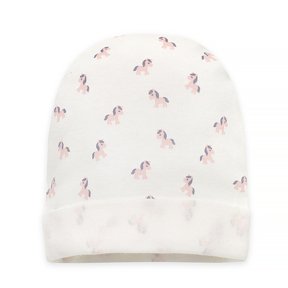 Pălărie pentru copii Lovely Day Pinocchio - cai ecru