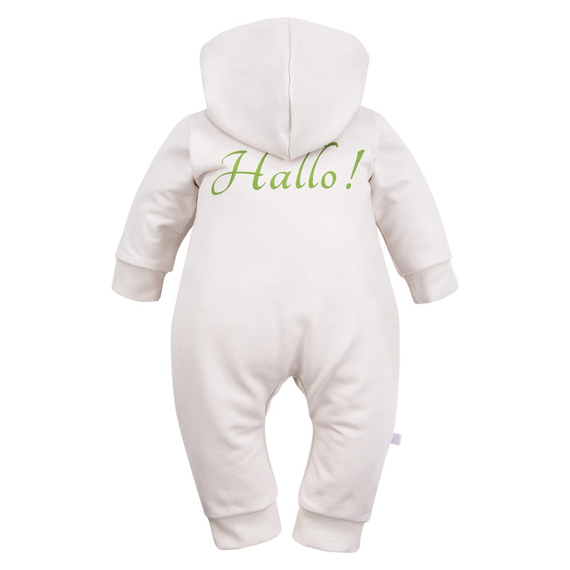 Costume de trening Hallo Eevi cu glugă - ecru